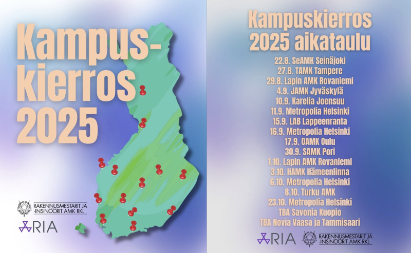 RKL kiertää oppilaitoksia taas syksyllä – tule moikkaamaan!