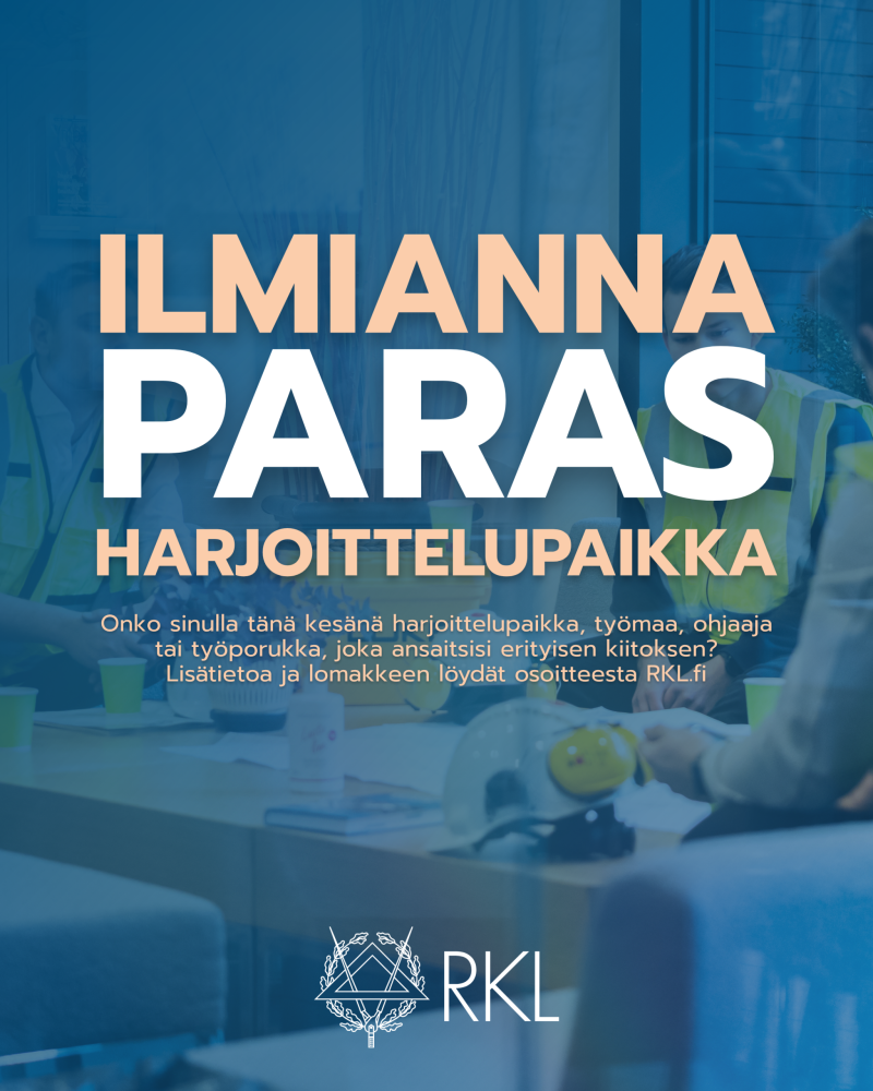 Ilmianna paras harjoittelupaikka!